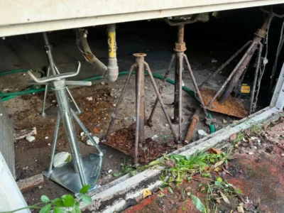 Park home chasis repair experts the Midlands