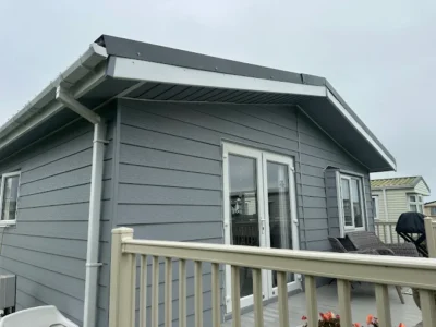 Park home full gutter replacements the Midlands